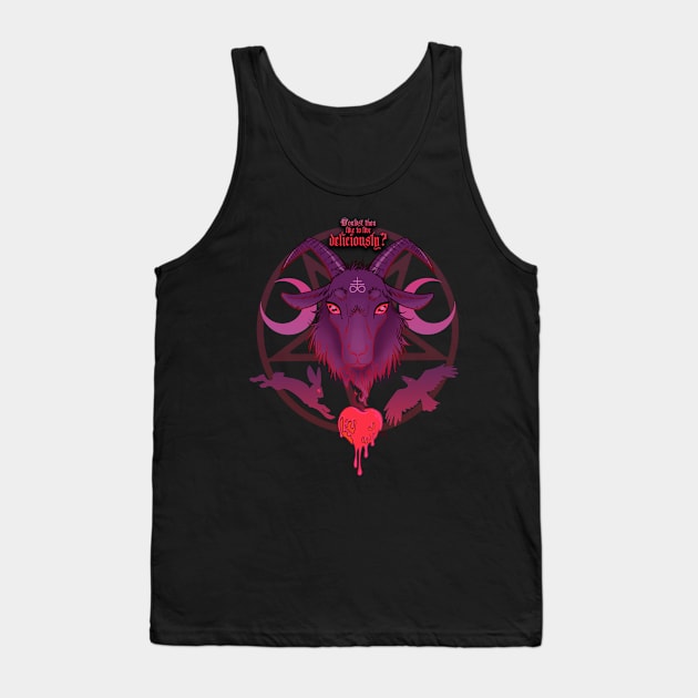 Live Deliciously Tank Top by kayliesaurusrex